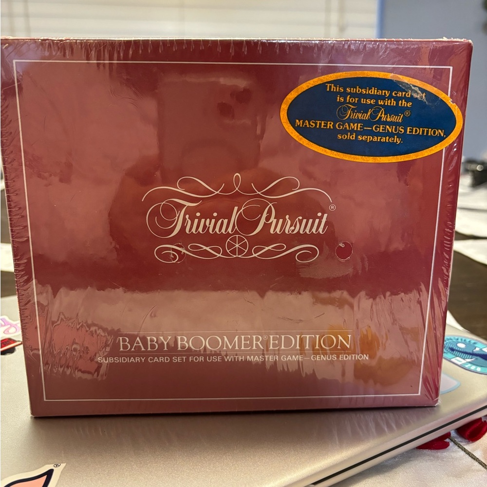 Trivia pursuit, baby boomer, edition